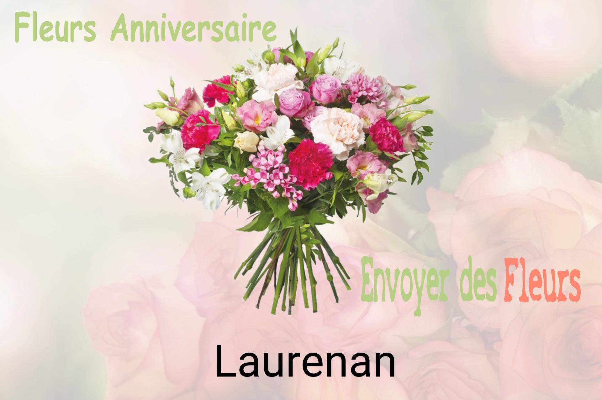 Bouquet de fleurs d’anniversaire livré à Laurenan